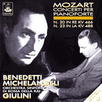 Urania : Michelangeli - Mozart Concertos 21 & 23